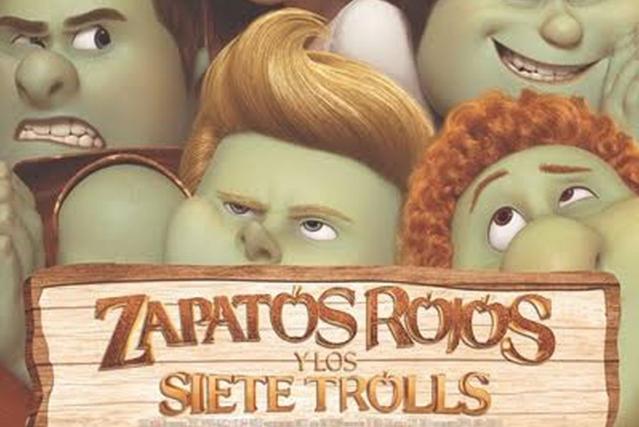 Zapatos rojos y los siete trolls pelicula hot sale